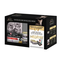 Pro Plan Tavuklu Pirinçli Yavru Kedi Maması 1,5 kg + 2 Adet Kitten Konserve ve Ölçü Kabı Hediyeli - Pro Plan