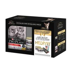 Pro Plan Tavuklu Pirinçli Yavru Kedi Maması 1,5 kg + 2 Adet Kitten Konserve Hediyeli - Pro Plan