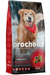 Prochoice Kuzu Etli Yetişkin Köpek Maması 12 kg - Prochoice