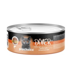 Prochoice Döner Bites Sos İçinde Somon Balıklı Yavru Kedi Konservesi 70 Gr - Prochoice