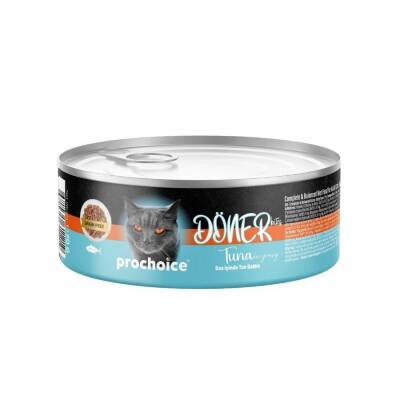 Prochoice Döner Bites Sos İçinde Ton Balıklı Yetişkin Kedi Konservesi 70 Gr - 1
