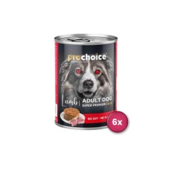 Prochoice Kuzulu Yetişkin Köpek Konservesi 400 gr X 6 Adet - Prochoice