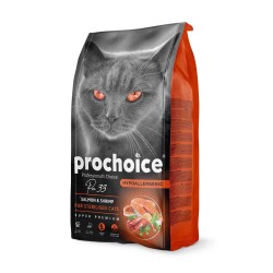 Prochoice Pro 33 Somonlu ve Karidesli Kısırlaştırılmış Yetişkin Kedi Maması 2 kg - Prochoice