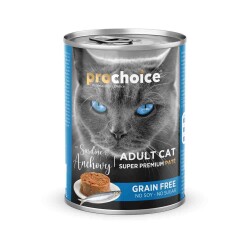 Prochoice Sardalyalı ve Hamsili Yetişkin Kedi Konservesi 400 gr - Prochoice