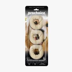 Prochoice Rawhide Mini Donuts Köpek Çiğneme Kemiği 3 Adet - Prochoice