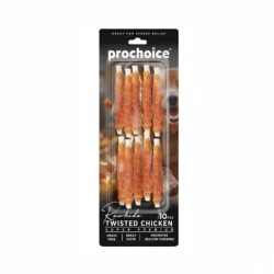 Prochoice Rawhide Twisted Tavuklu Köpek Çiğneme Kemiği 10 Adet - Prochoice
