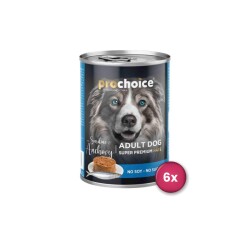 Prochoice Sardalyalı ve Hamsili Yetişkin Köpek Konservesi 400 gr X 6 Adet - Prochoice