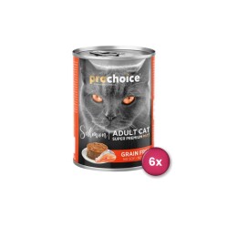 Prochoice Somonlu Yetişkin Kedi Konservesi 400 gr X 6 Adet - Prochoice