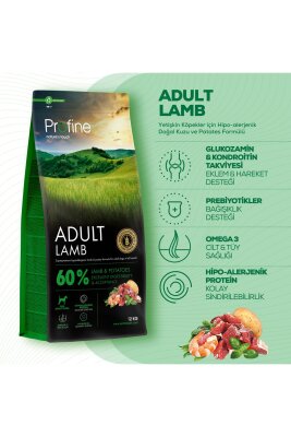 Profine Glutensiz Kuzulu Yetişkin Köpek Maması 12 kg - 3