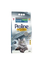 Proline Aktif Karbonlu İnce Taneli Topaklanan Bentonit Kedi Kumu 20 lt - 2