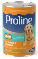 Proline Kuzu etli Balkabaklı Pate Ezme Yetişkin Köpek Maması 400 gr - Proline