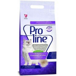 Proline Lavanta Kokulu İnce Taneli Topaklanan Bentonit Kedi Kumu 20 lt - Proline