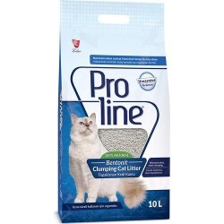 Proline Kokusuz İnce Taneli Topaklanan Bentonit Kedi Kumu 10 lt - Proline