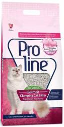 Proline Bebek Pudralı İnce Taneli Topaklanan Bentonit Kedi Kumu 20 lt - Proline