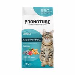 Pronature Hamsili ve Pirinçli Yetişkin Kedi Maması 10 kg - Pronature