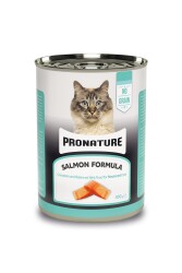 Pronature Ezme Somonlu Tahılsız Kısırlaştırılmış Kedi Konservesi 400 gr - Pronature