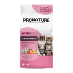 Pronature Tavuklu ve Pirinçli Yavru Kedi Maması 10 kg - Pronature