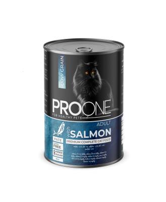 Proone Somonlu Yetişkin Kedi Konservesi 415 Gr - 1