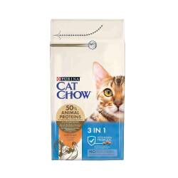 Purina Cat Chow Feline 3in1 Hindili Yetişkin Kedi Maması 1,5 kg - Cat Chow