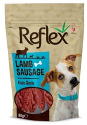 Reflex Köpek Ödülü Kuzu Etli Sosis 80 gr - Reflex