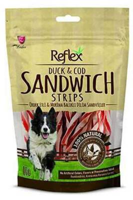 Reflex Kurutulmuş Ördek Etli ve Morina Balıklı Köpek Ödül Maması 80 gr - 1