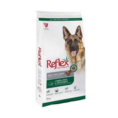Reflex Kuzu Etli Pirinçli ve Sebzeli Yetişkin Köpek Maması 15 Kg - 2