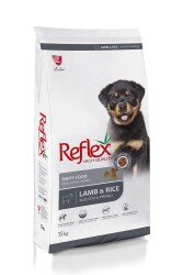 Reflex Kuzu Etli ve Pirinçli Yavru Köpek Maması 15 kg + 1 kg - Reflex
