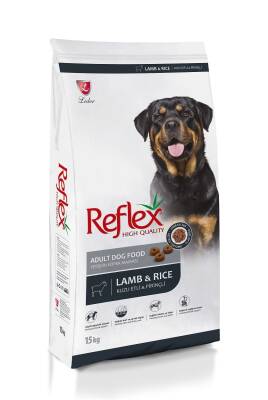 Reflex Kuzu Etli ve Pirinçli Yetişkin Köpek Maması 15 kg - 1