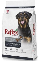 Reflex Kuzu Etli ve Pirinçli Yetişkin Köpek Maması 3 kg - Reflex