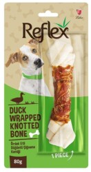 Reflex Ördek Etli Düğüm Kemik 80 gr - Reflex