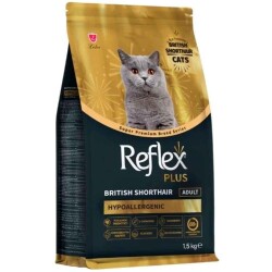Reflex Plus British Shorthair Yetişkin Kedi Maması 1,5 kg - Reflex Plus
