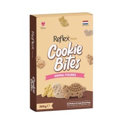 Reflex Plus Cookie Bites Animal Figures Orta ve Büyük Irk Yetişkin Köpek Ödül Maması 300 gr - Reflex