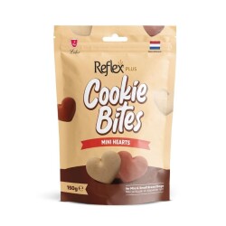 Reflex Plus Cookie Bites Mini Hearts Küçük Irk Yetişkin Köpek Ödül Maması 150 gr - Reflex Plus