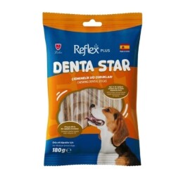 Reflex Plus Denta Star Diş Sağlığı Destekleyici Orta Irk Köpek Ödül Maması 180 gr - Reflex Plus