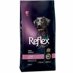 Reflex Plus High Energy Biftekli Yetişkin Köpek Maması 15 kg - Reflex Plus