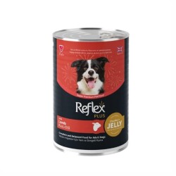 Reflex Plus Jöle İçinde Kuzu Etli Yetişkin Köpek Konservesi 400 Gr - Reflex Plus
