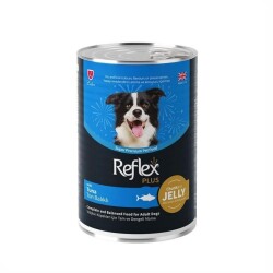 Reflex Plus Jöle İçinde Ton Balıklı Yetişkin Köpek Konservesi 400 Gr - Reflex Plus