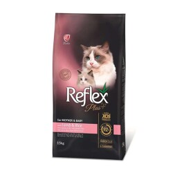 Reflex Plus Mother ​​&​​ Baby Kuzu Etli Kedi Maması 15 kg - Reflex Plus