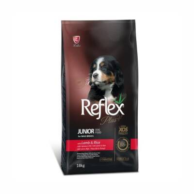 Reflex Plus Kuzu Etli ve Pirinçli Orta ve Büyük Irk Yavru Köpek Maması 18 Kg - 2