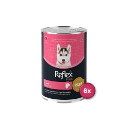 Reflex Plus Pate Etli Yavru Köpek Konservesi 400 Gr X 6 Adet - Reflex Plus