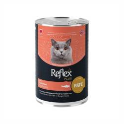 Reflex Plus Pate İçinde Et Parçacıklı Somonlu Yetişkin Kedi Konservesi 395 Gr - Reflex Plus