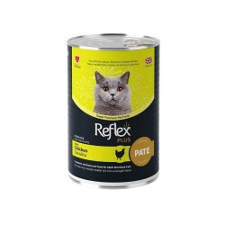 Reflex Plus Pate İçinde Et Parçacıklı Tavuklu Kısırlaştırılmış Kedi Konservesi 395 Gr - Reflex Plus