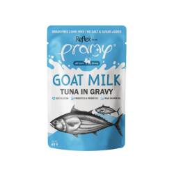 Reflex Plus Pramy Goat Milk Sos İçinde Keçi Sütlü ve Ton Balıklı Kedi Konservesi 60 Gr - Reflex Plus