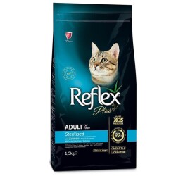 Reflex Plus Somonlu Kısırlaştırılmış Kedi Maması 1,5 kg + 500 gr Hediyeli - Reflex Plus