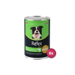 Reflex Plus Sos İçinde Beyaz Balıklı ve Tatlı Patatesli Yetişkin Köpek Konservesi 400 Gr X 6 Adet - 1