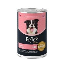 Reflex Plus Sos İçinde Somonlu Yetişkin Köpek Konservesi 400 Gr - Reflex Plus