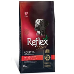 Reflex Plus Light Kuzulu Kısırlaştırılmış Yetişkin Köpek Maması 15 kg - Reflex Plus