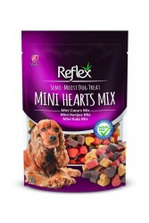 Reflex Plus Yarı Yumuşak Ödül Maması Mini Kalp Mix 150 gr - Reflex Plus