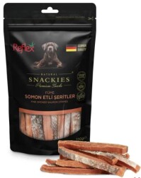 Reflex Snackies Füme Somon Etli Şeritler Köpek Ödülü 170 gr - Reflex