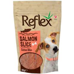 Reflex Somon Etli Dilim Köpek Ödülü 80 gr - Reflex